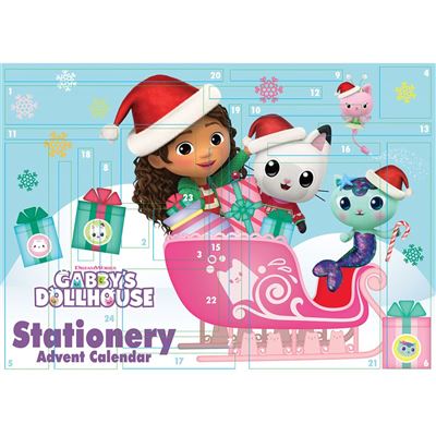 Gabby's Dollhouse Stationery Set Advent Calendar