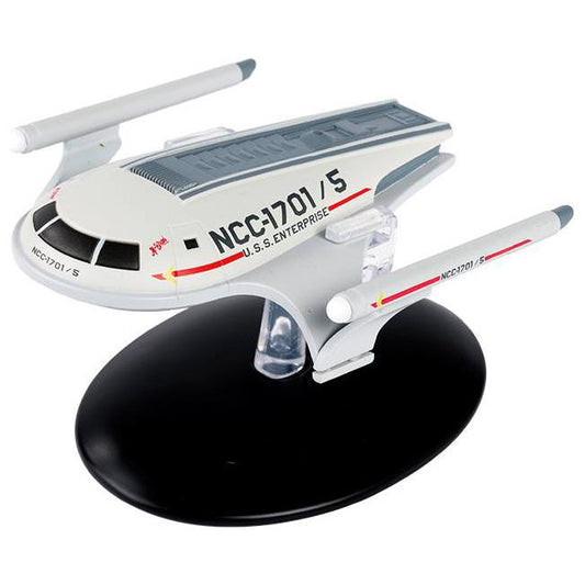 U.S.S. Enterprise Shuttlecraft NCC-1701 / 5 Al-Biruni Matt Jefferies Shuttle Concept (TOS) Model Diecast Ship (Eaglemoss /...
