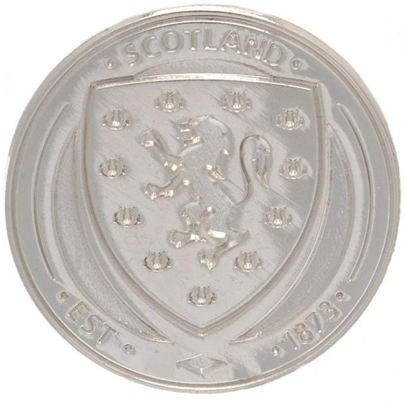 Scottish FA Silver Plated Crest Badge collectible from Infinity Collectibles 2026