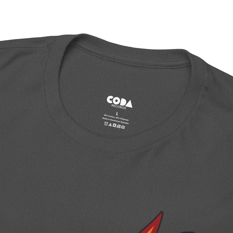 'Like a Bat Out of Hell' Men's T-Shirt, close-up detail