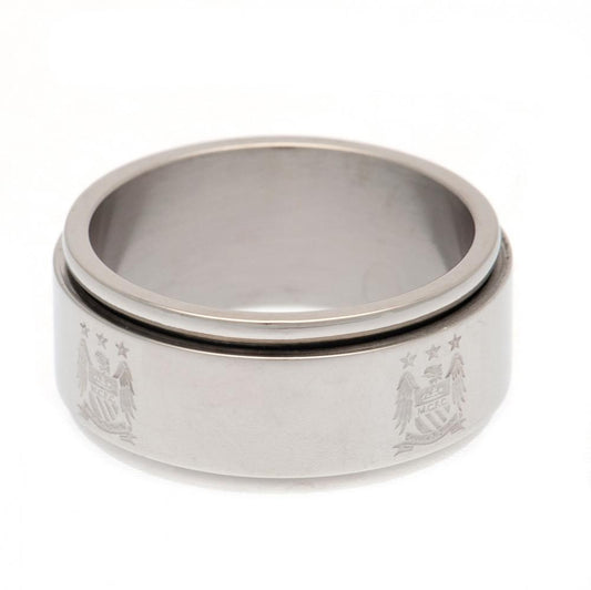 Manchester City FC Spinner Ring Medium EC, alternate view