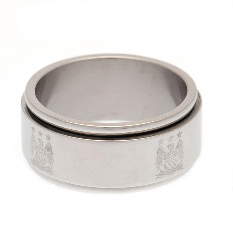 Manchester City FC Spinner Ring Medium EC, alternate view
