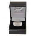 Manchester City FC Spinner Ring Medium EC, side angle