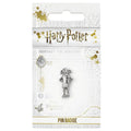 Harry Potter Dobby House Elf Pin Badge, side angle