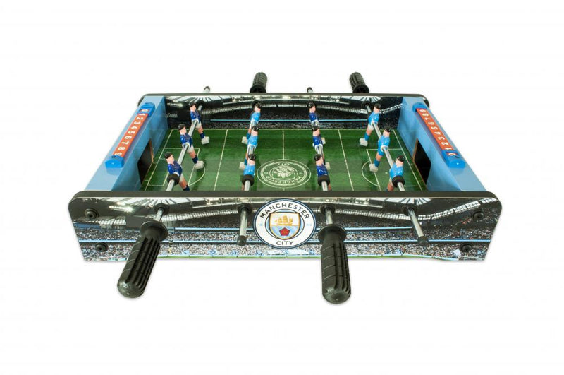 Manchester City FC 20 inch Football Table Game, side angle