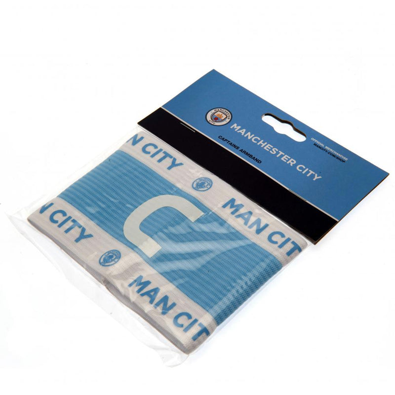 Manchester City FC Captains Armband, side angle