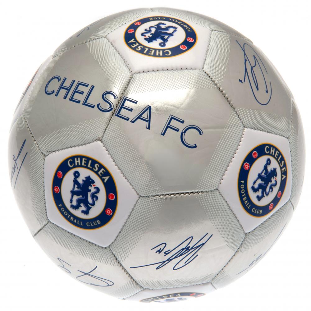 Official Chelsea FC Signature Silver Football