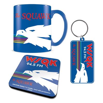Stranger Things WSQK Gift Set (Mug, Coaster & Keychain)