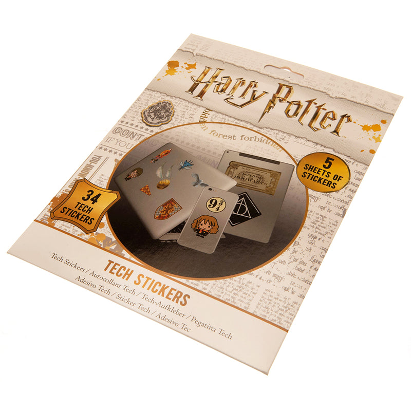 Harry Potter Tech Stickers, close-up detail