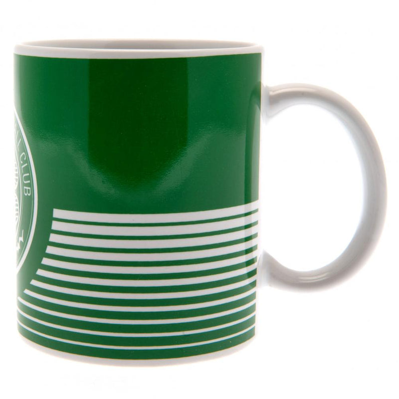 Celtic FC Linea Mug, side angle