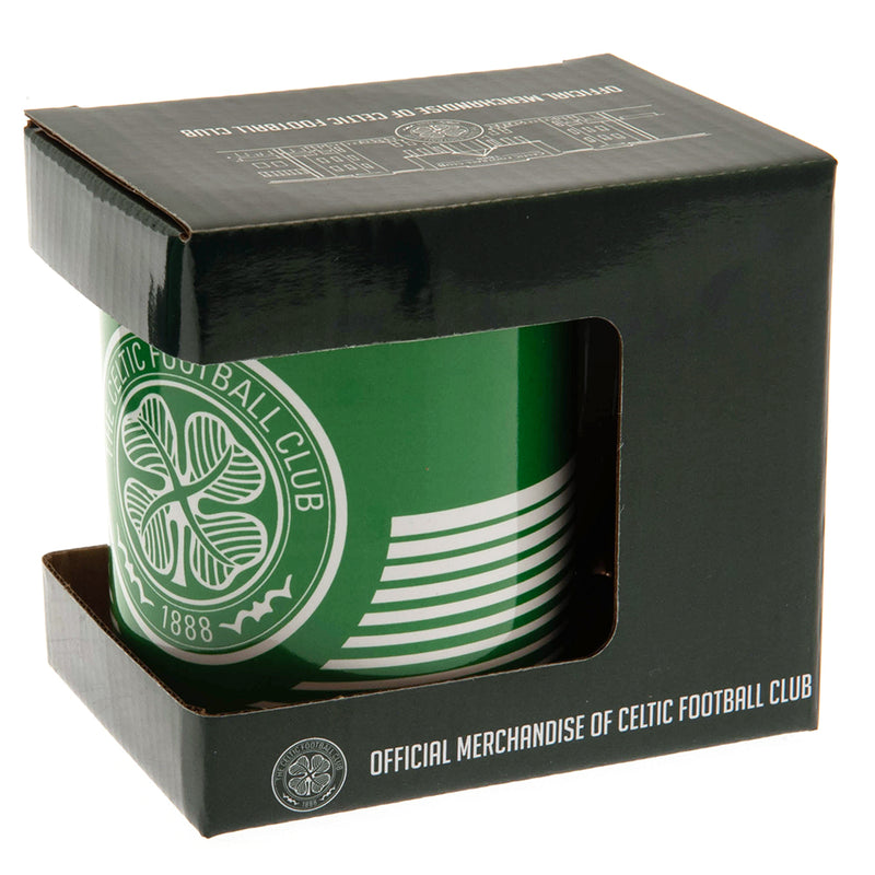 Celtic FC Linea Mug, close-up detail