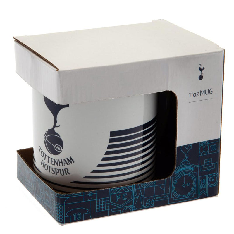 Tottenham Hotspur FC Linea Mug, close-up detail
