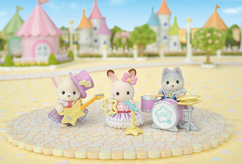 Sylvanian Families Baby Starry Concert Playset for Children Age 3 & Up, side angle