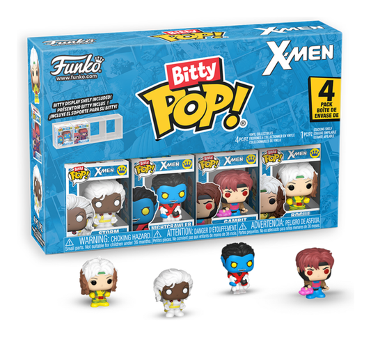 X-Men - Gambit 4-Pack Funko Bitty Pop! Vinyl Figures