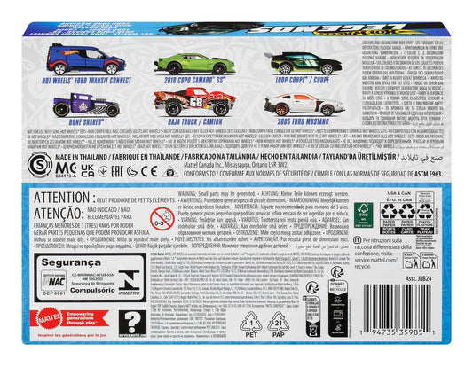 Hot Wheels Set of 6 HW Legends Vehicles - Image