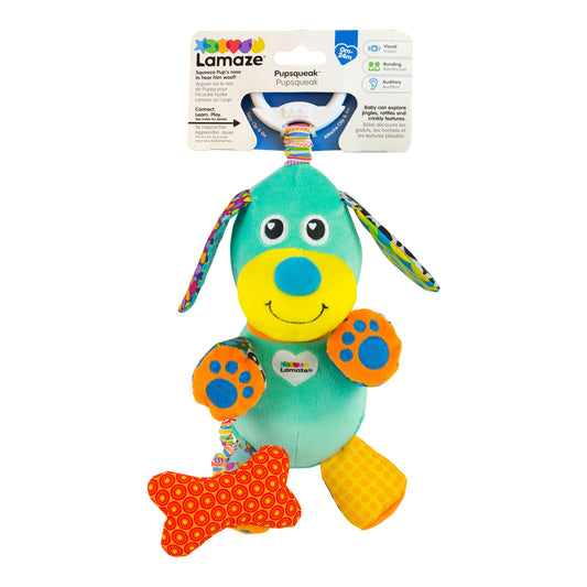 Lamaze Play and Grow Pupsqueak Baby Toy
