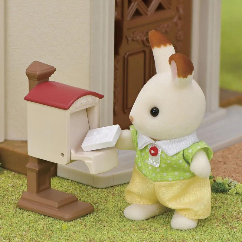 Sylvanian Families Red Roof Country Home Secret Attic Playroom Ages 3+, packaging shot