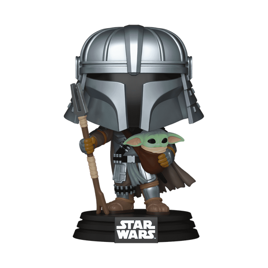 Pop! Vinyl (Exc) - Star Wars - Mandalorian with Grogu