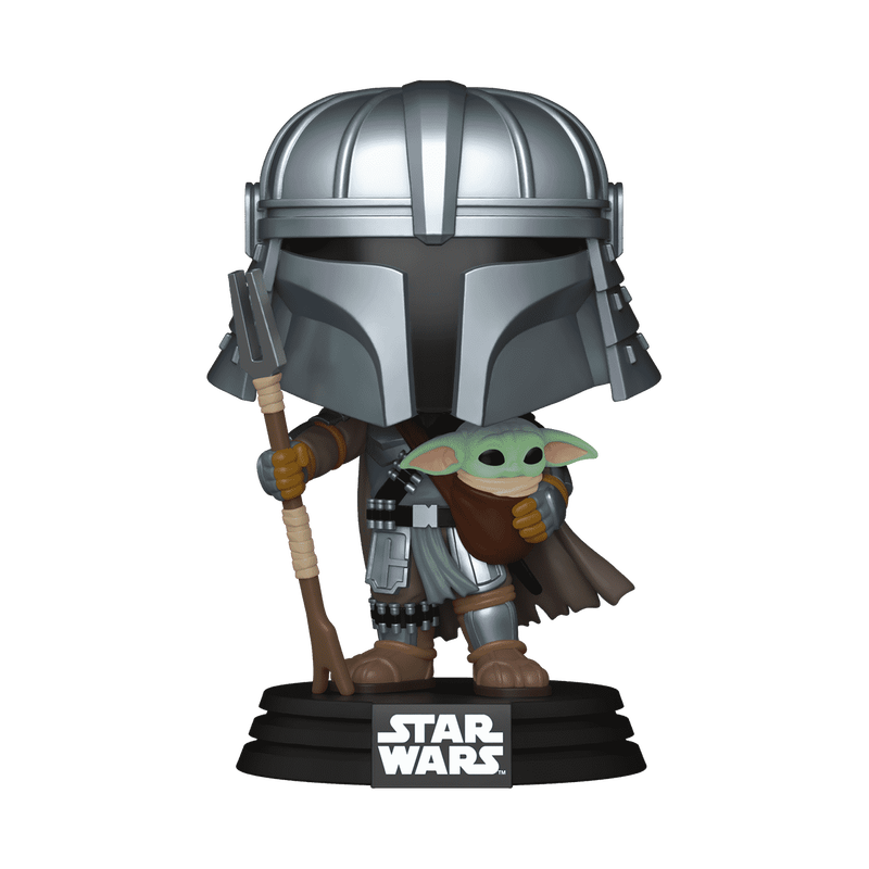 Pop! Vinyl (Exc) - Star Wars - Mandalorian with Grogu