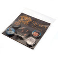 Queen Button Badge Set, side angle