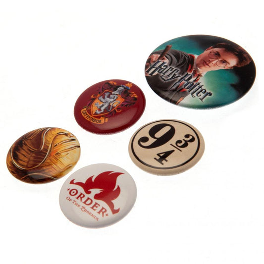Harry Potter Button Badge Set Golden Snitch, alternate view