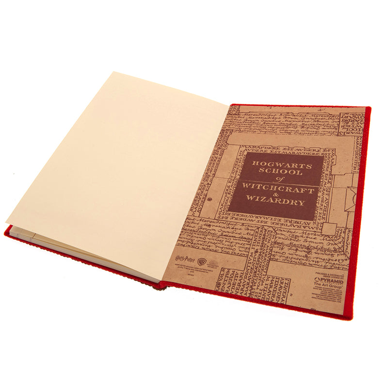Harry Potter Premium Sequin Notebook, side angle