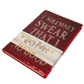 Harry Potter Premium Sequin Notebook, rear view