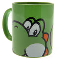 Super Mario Mug & Coaster Set Yoshi, side angle