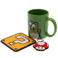 Super Mario Mug & Coaster Set Yoshi, alternate view
