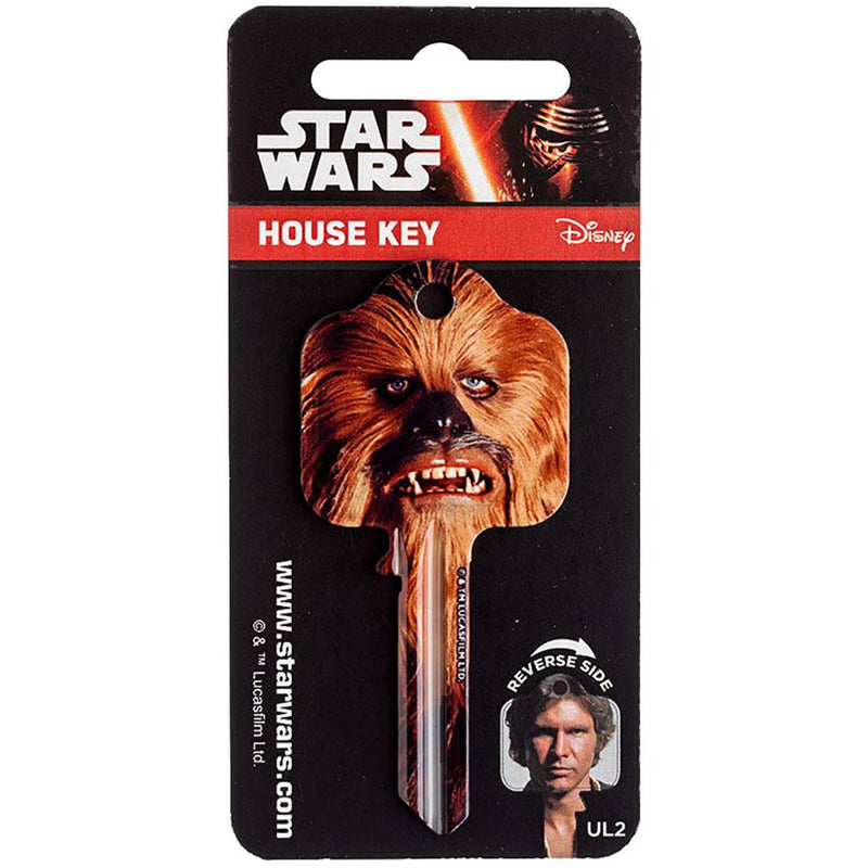 Star Wars Door Key Chewbacca, side angle
