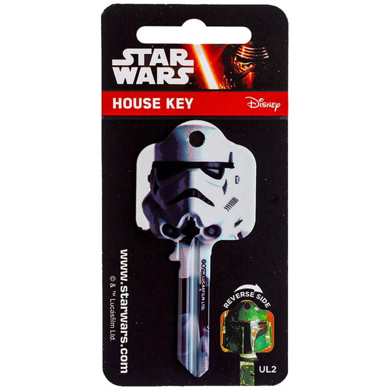 Star Wars Door Key Stormtrooper, side angle