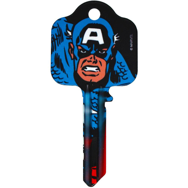 Marvel Comics Door Key Captain America, alternate view