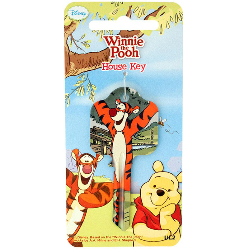 Winnie The Pooh Door Key Tigger, side angle
