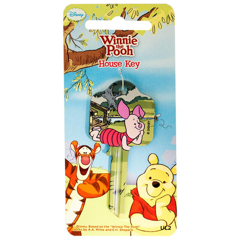 Winnie The Pooh Door Key Piglet, side angle
