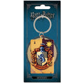 Harry Potter Metal Keyring Hufflepuff, side angle
