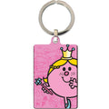 Little Miss Princess Metal Keyring, alternate view