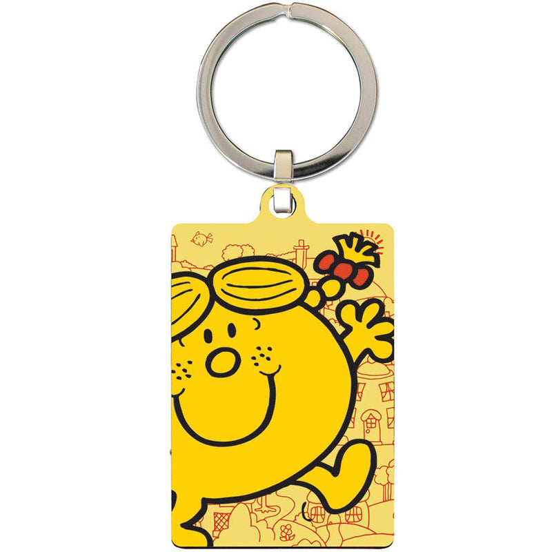 Little Miss Sunshine Metal Keyring, alternate view