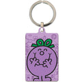 Little Miss Naughty Metal Keyring, alternate view