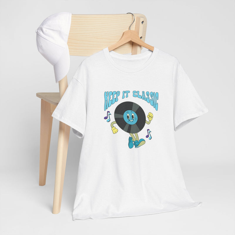 'Keep It Classic' Retro T-Shirt, side angle