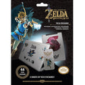 The Legend Of Zelda Tech Stickers, rear view