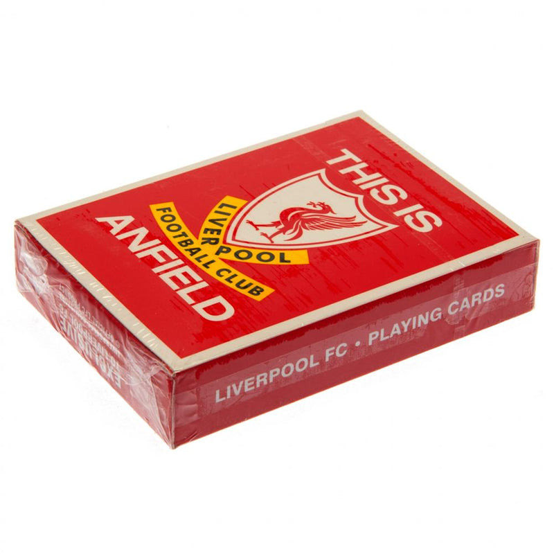 Liverpool FC Playing Cards TIA, side angle