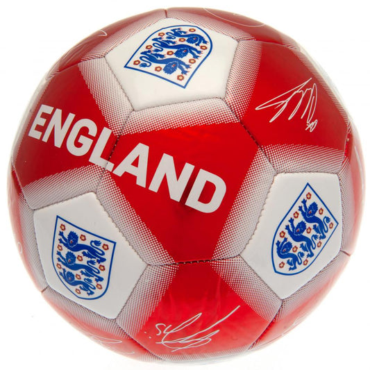 England FA Red & White Signature Football collectible from Infinity Collectibles 2026