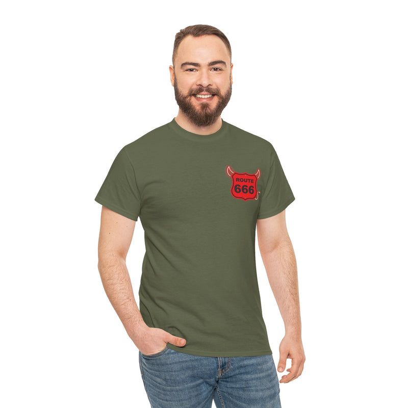 'Highway to Hell' Lyric T-Shirt, side angle