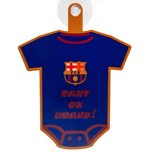 FC Barcelona Baby On Board Sign collectible from Infinity Collectibles 2026