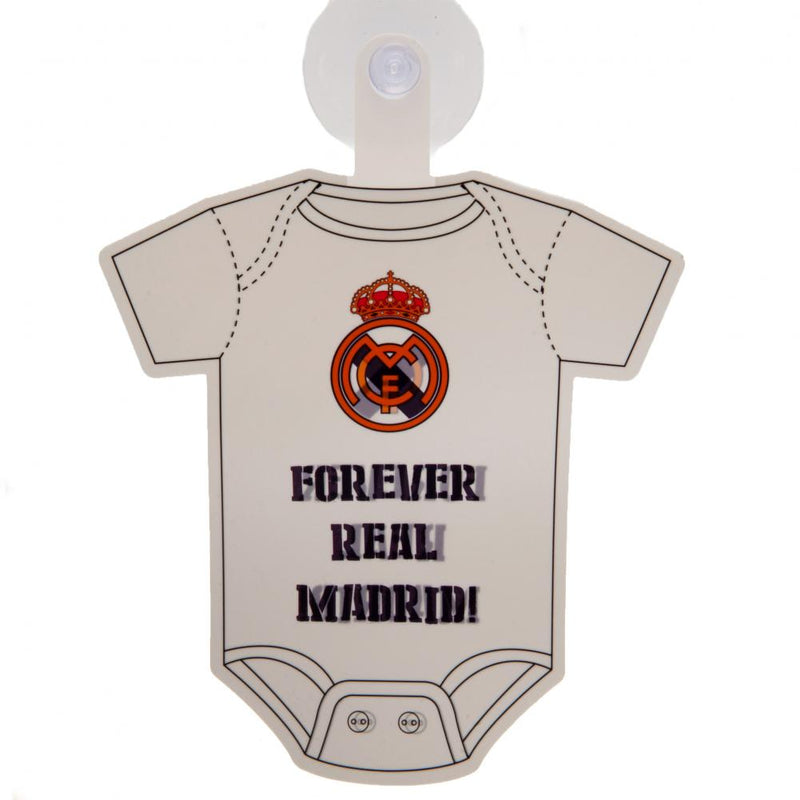 Real Madrid CF Baby On Board Sign collectible from Infinity Collectibles 2026