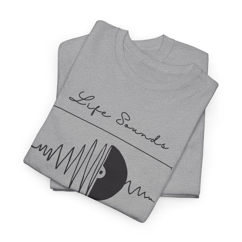'Life Sounds Better on Vinyl' Men's T-Shirt, additional view