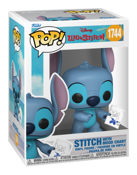 Lilo & Stitch - Stitch (Mood Chart) Funko Pop! Vinyl Figure