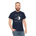 'Life Sounds Better on Vinyl' Men's T-Shirt, side angle