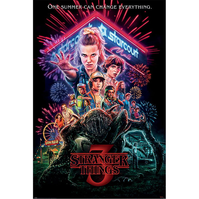 Stranger Things 3 Poster collectible from Infinity Collectibles 2026