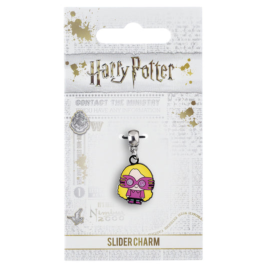 Harry Potter Silver Plated Chibi Luna Lovegood Charm, alternate view